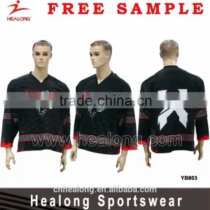 Cheap Custom Team Sets Embroidery Ice Hockey Shirts Jerseys China thumbnail-1