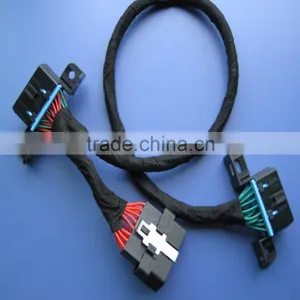J1962 OBDII Male to 2 Female Cable OBD Diagnostic Cable thumbnail-1
