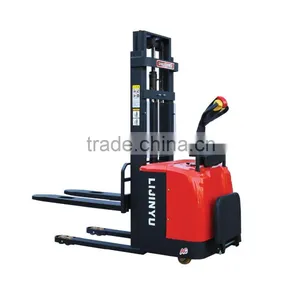 1-2tons Electric Forklift/yujie Good Power Forklift Price/logistics Equipment/stacker Export Good Price thumbnail-1