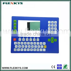 Custom Electronic Scales Application Metal Dome Numeric Membrane Keypad thumbnail-1