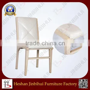 White Hotel Dining Chair for Restaurant Hall thumbnail-1