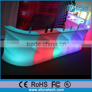 Hot New Innovative Products 2016 Illuminated Bar Furniture Wave-stripe Led Bar Counter thumbnail-1