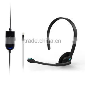3.5mm Wired Mono Headset With Boom Mic For PS4/XBOX One/PC/Tablet/Mobile Phone... thumbnail-1