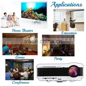 EUG High Lumens Full HD 1080p 3600Lumens hd Led Projector thumbnail-6