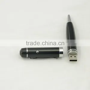 2016 Hot Sell Pen Usb Flash Drive 1-64GB With Laser Light/ Free Sample thumbnail-5