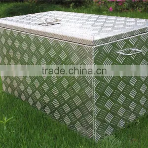 Top 1 High Quality 2.5mm Aluminium Check Plate Small Rectangle Tool Box thumbnail-2