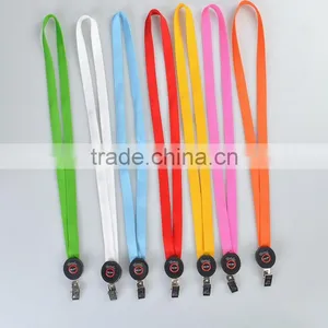 Colorful Nylon Webbing Reflective Lanyard thumbnail-1