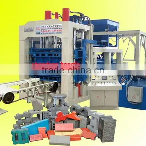 Uzbekistan QT6-15C Block Machine,flyash Brick Making Machine,automatic Block Machine,hydraulic Brick Making thumbnail-1