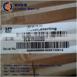 11C0089 STRATER 3957598 MOTOR SPARE PART 10.80KG LIUGONG EXCAVATOR PART CLG922 CLG925 PART thumbnail-3