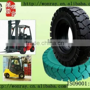 6.00-9 Pneumatic Solid Tire ,rubber Forklift Solid Tire,second Hand Tires thumbnail-1