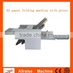 High Speed Paper Folding Machine, Automatic A3 Folding Machine , W Type Card Folder thumbnail-1