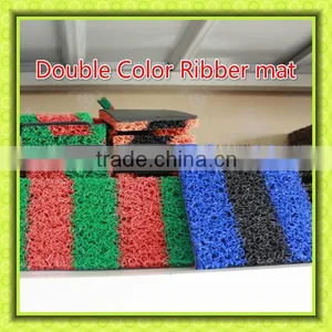 2016 New Double Color Ribber 12mm Thickness Plastic Pvc Flooring thumbnail-1
