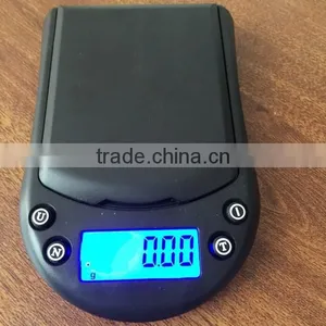High Precision 200g x 0.01g Digital Scale Jewelry Diamond Gold Balance Weight Gram LCD Mini Pocket Electronic Weighting Scale thumbnail-1