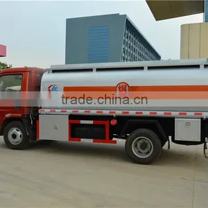 Dongfeng Mini 5M3 Fuel Tanker Trucks for Sale in Factory With Diesel Engine thumbnail-3