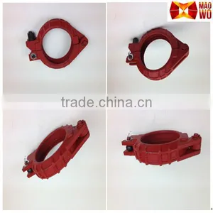 Made In China Concrete Pump Spare Parts Concrete Pump Pipe Clamp Stainless Steel Pipe Clamp thumbnail-1