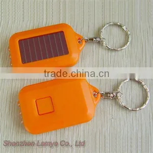 The Eco-friendly Energy-saving Solar LED Torch Keychain thumbnail-1