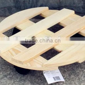 Wooden Plant Caddy thumbnail-1