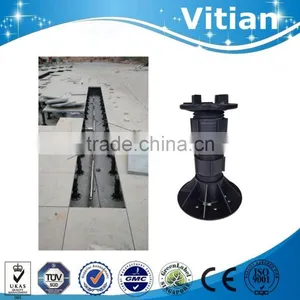 Factory Wholesale WPC Adjustable Raised Floor Support Pedestal thumbnail-3