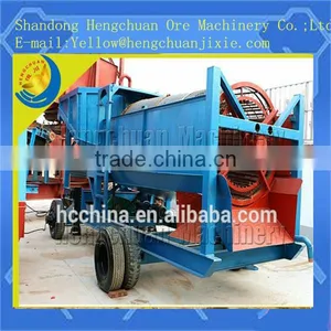 Clay Drum Screen Commercial Choice Industrial Machinery China Factory Mobile Small Gold Wash Trommel thumbnail-3