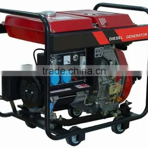 2000W Portable Diesel Generator With Wheels and Handle thumbnail-1
