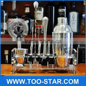 Stainless Steel Cocktail Mixing Spoon Best Bar Bartender Cocktail Shaker thumbnail-2