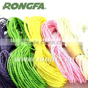 Two Trands Twisted Wirelesss Colorfulr Paper Rope For Floral or Decoration thumbnail-6