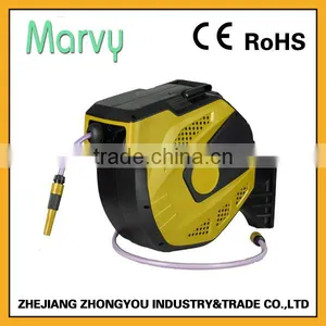 2016 New Product Garden Irrigation Supply 15m PVC Auto Spray Hose Reel thumbnail-1