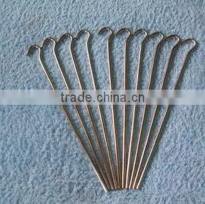 Tent Pegs Ground Pin Ground Stake Sod Staple thumbnail-1
