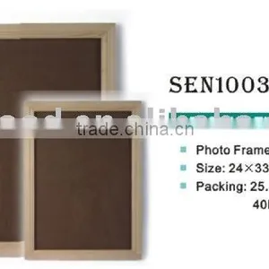 Natural Wooden Photo Frame With Stand, Wooden Picture Frame, Photo Frame thumbnail-1