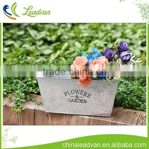 Wholesale Village Style Iron Art Metal Flower Pot thumbnail-1