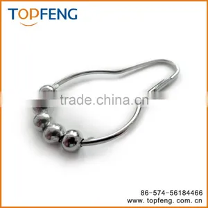 Shower Curtain Rings/Hook Hangers on Bath Rod & Curtains thumbnail-5