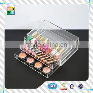 Acrylic Cosmetic Display Lipstick Stand Holder/detachable Floor Standing Acrylic Display From Shenzhen Yidong thumbnail-4