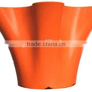 360*200 Biodegradable Colorful Plant Flower Pot Eco Planer thumbnail-1