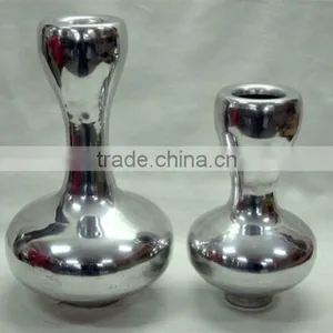 High Quality Tall Aluminum Vases,Metal Flower Vases,Designer Flower Vases thumbnail-1