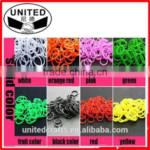 Wholesale Bulk Elastic Bracelet Rubber Crazy Loom Bangles thumbnail-1