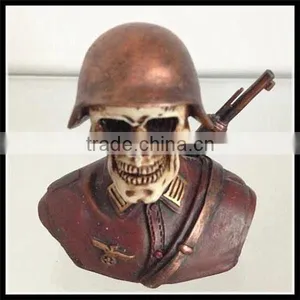 Custom Collectible World War Two Soldier Skull Bust Model China Manufacturer thumbnail-1