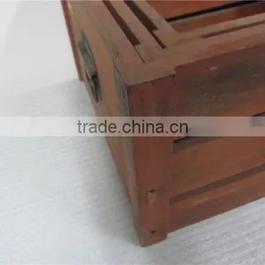 Unfolding Paulownia Wooden Crate for Bottles Egg Fruit thumbnail-4