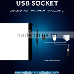 LED Light Tracing Craft Box Led Tracing Lightbox Led Light Drawing Copy Board thumbnail-4