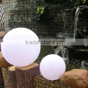 Custom Outdoor Garden Plastic Colorful Rgb LED Light Ball Lamp With Rechargeable Battery thumbnail-5