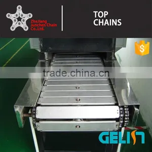 Steel Slat Belt Conveyor Chain With L Formed Slats thumbnail-2