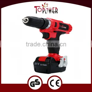 21V 10MM Li-ion Double Speed Screwdriver Cordless Chargeable Drill thumbnail-1