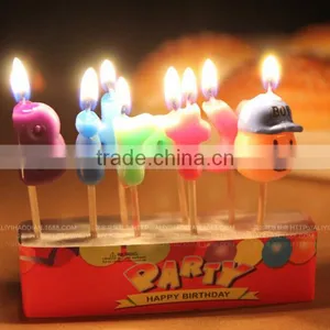 Carton Boy and Girl Shape Birthday Candle for Children thumbnail-3