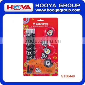 Hot Wholesales 12pcs Stationery Set Include 8pcs Pencil and Eraser for School Promotion thumbnail-2