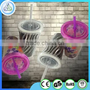 16oz Plastic Double Wall Tumbler thumbnail-1