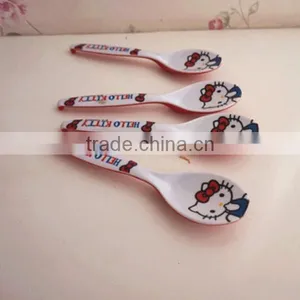 Food Grade Cartoon Plastic Spoons Manufacturer Wholesale Cartoon Design Scoop for Children thumbnail-2