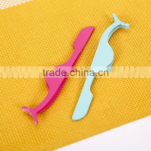 Colorful Rubber Plastic Material Multifunctional Eyebrow Tweezer Popular Used for Beauty Salon thumbnail-6