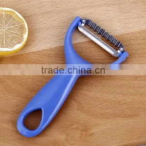 Fruit and Vegetables PP Handle Stainless Steel Blade Multifunctional Peeler Set thumbnail-6