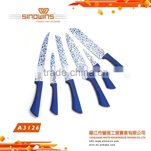 A3118 Practical 5pcs Stainless Steel Knife Set With Non-stick Coating thumbnail-3