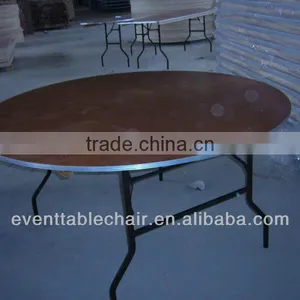 DI60" Plywood ALU Table Edge Folding Table for Banquet Wedding thumbnail-1