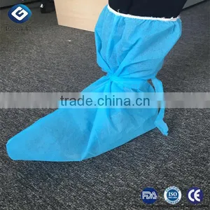Disposable Nonwoven Boot Cover With Tie, SBPP Boot Cover thumbnail-1
